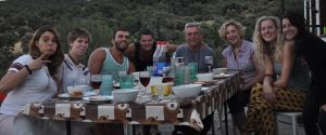 Hanging out with great people