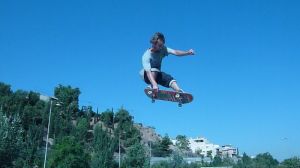 Skateboarding