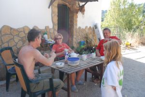 Breakfast at the Guesthouse